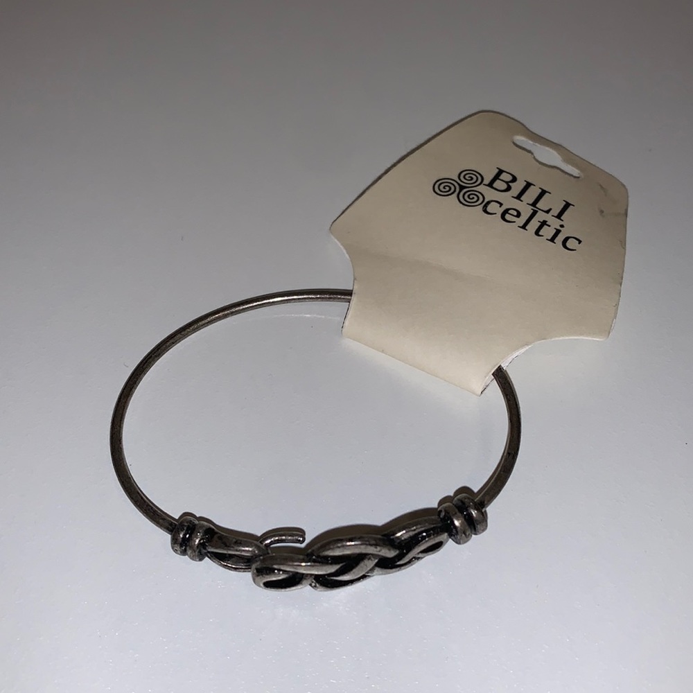 Bili Celtic | Celtic Knot Silver Bracelet | Clasp Bangle | Irish Knot